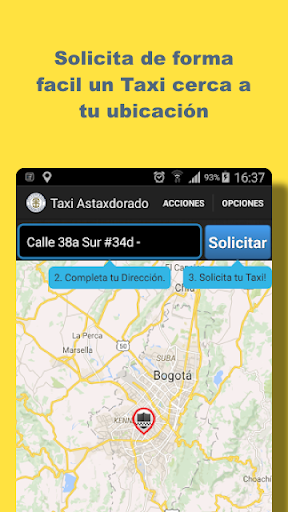 Android application Astaxdorado screenshort