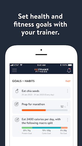 Reframe Fitness Screen 3