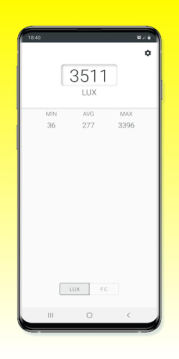Light meter - lux meter Screenshot 2 - AppWisp.com