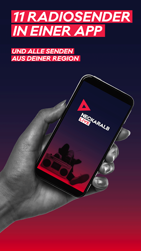 Android application Neckaralb Live screenshort