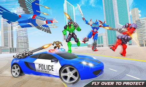 Flying Eagle Robot Car Games For PC installation