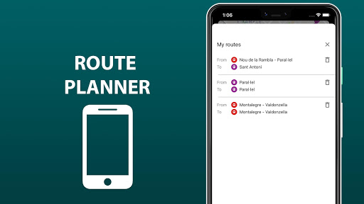 Screenshot of City transport Barcelona