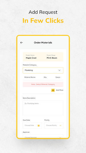 Cendrol Procure Screen 3