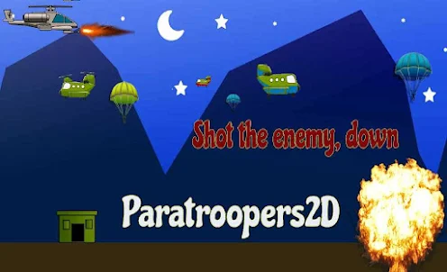 Paratroopers 2D commando