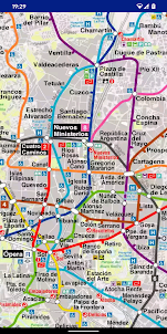 Plano Metro de Madrid