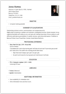 Resume Creator - Professional Screenshot