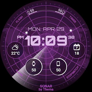 Sonar Watch Face screenshot 9