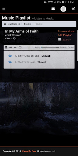 Dhowells Den Screen 2
