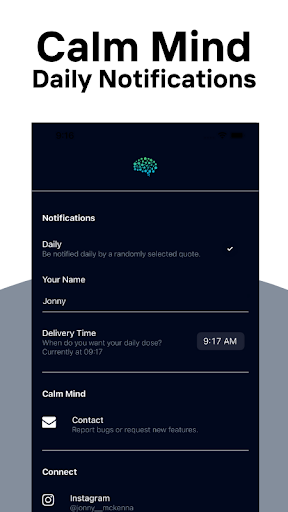 Calm Mind Screen 2