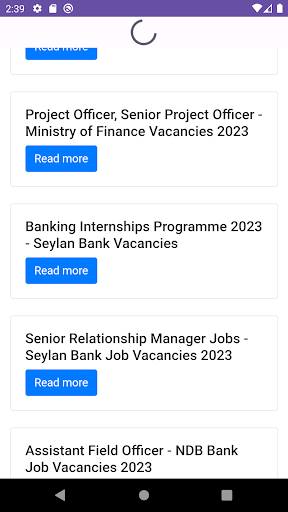 Job Vacancies - Onlinejobs.lk Screen 2