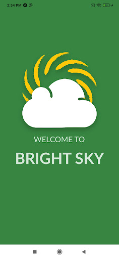 Android application Bright Sky Ireland screenshort
