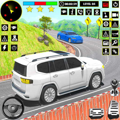 Car Game 3d Parking Driving 3d logo