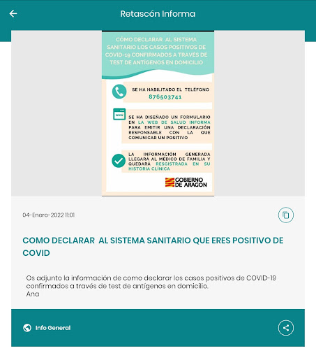 Retascón Informa Screen 3