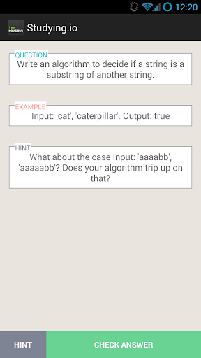 Studying.io Screen 2