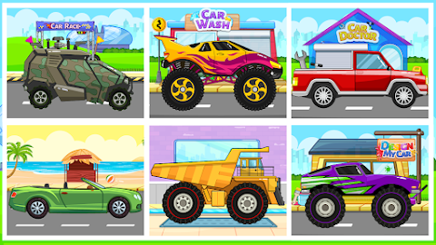 Car Wash & Race Games for Kidsのおすすめ画像2