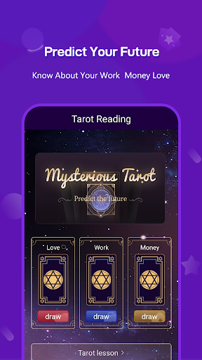 Android application Mystic Tarot screenshort