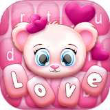 Pink Love Keyboard Changer icon