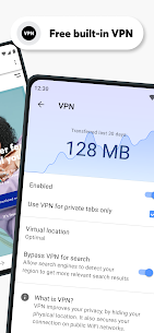 Trình duyệt Opera với VPN miễn phí 2