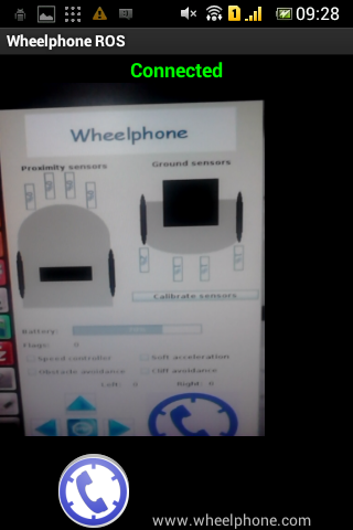 Wheelphone ROS Screen 2