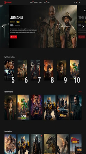 Android application Mission Stream screenshort