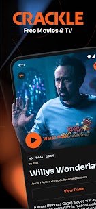 Crackle MOD APK (Reklamlar Kaldırıldı / Optimize Edildi) 1