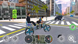 BMX Cycle Games - Taxi Games - Screenshot 3