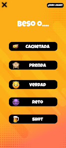 Screenshot 2 Verdad Reto o Besos Parejas android