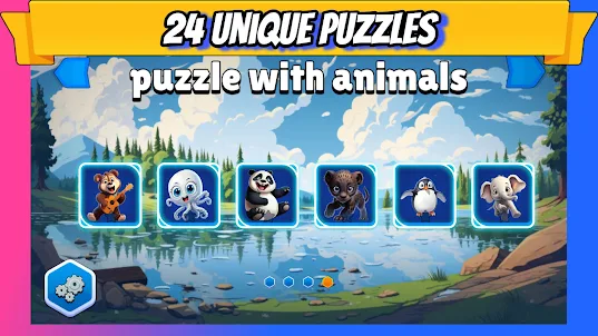 Kids Puzzles - Jigsaw Games 0+