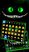 screenshot of Neon Scary Smile Theme