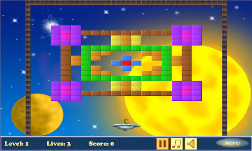 Android application Break Bricks screenshort
