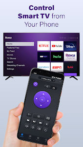 TV Remote for Ruku & Smart TV