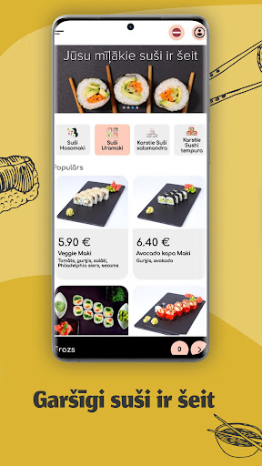 Sushi Bar Ledenite Screen 2