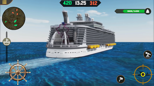 Ship Game Driving Simulator 3D Screen 3