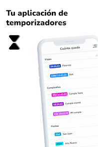 Screenshot 1 Cuánto Queda: Temporizadores android