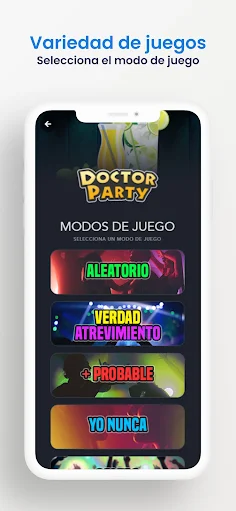 DoctorParty: Juegos para beber - Screenshot 3