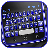 3d Blue Tech Keyboard Theme icon