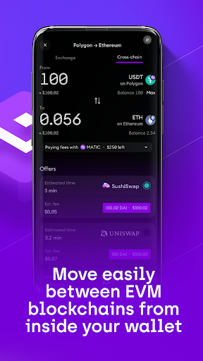 Pillar Multichain DeFi Wallet Screen 2