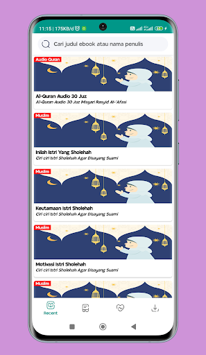 Android application Sholehah's wife in Islam screenshort