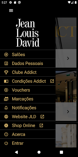 Android application JLD - Jean Louis David - PT screenshort