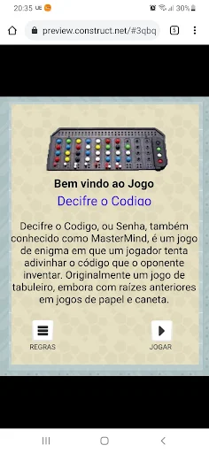 Decifre a Senha - Screenshot 1