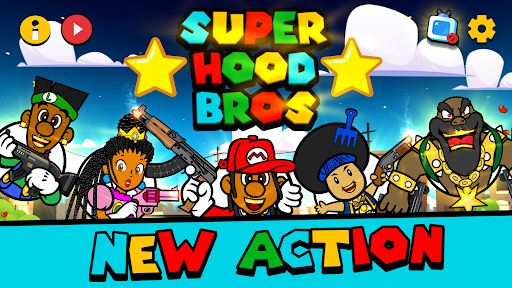 Android application Super Hood Bros! World screenshort