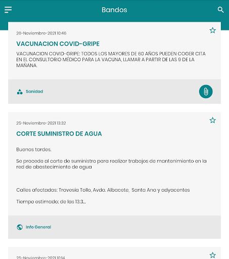 Fuentealbilla Informa Screen 2