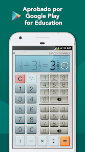 Screenshot 1 Fracciones Calculadora Plus android