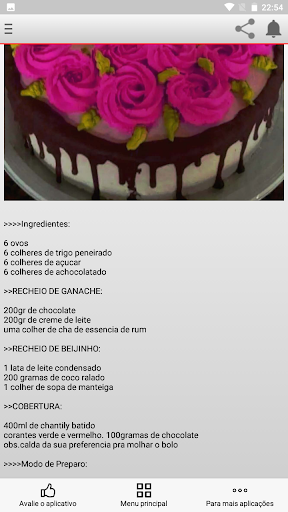Receitas de Bolos de Aniversár Screen 2