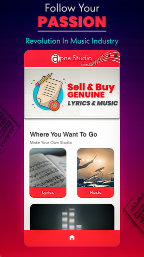Android application Apna Studio - Meet With Lyrici screenshort