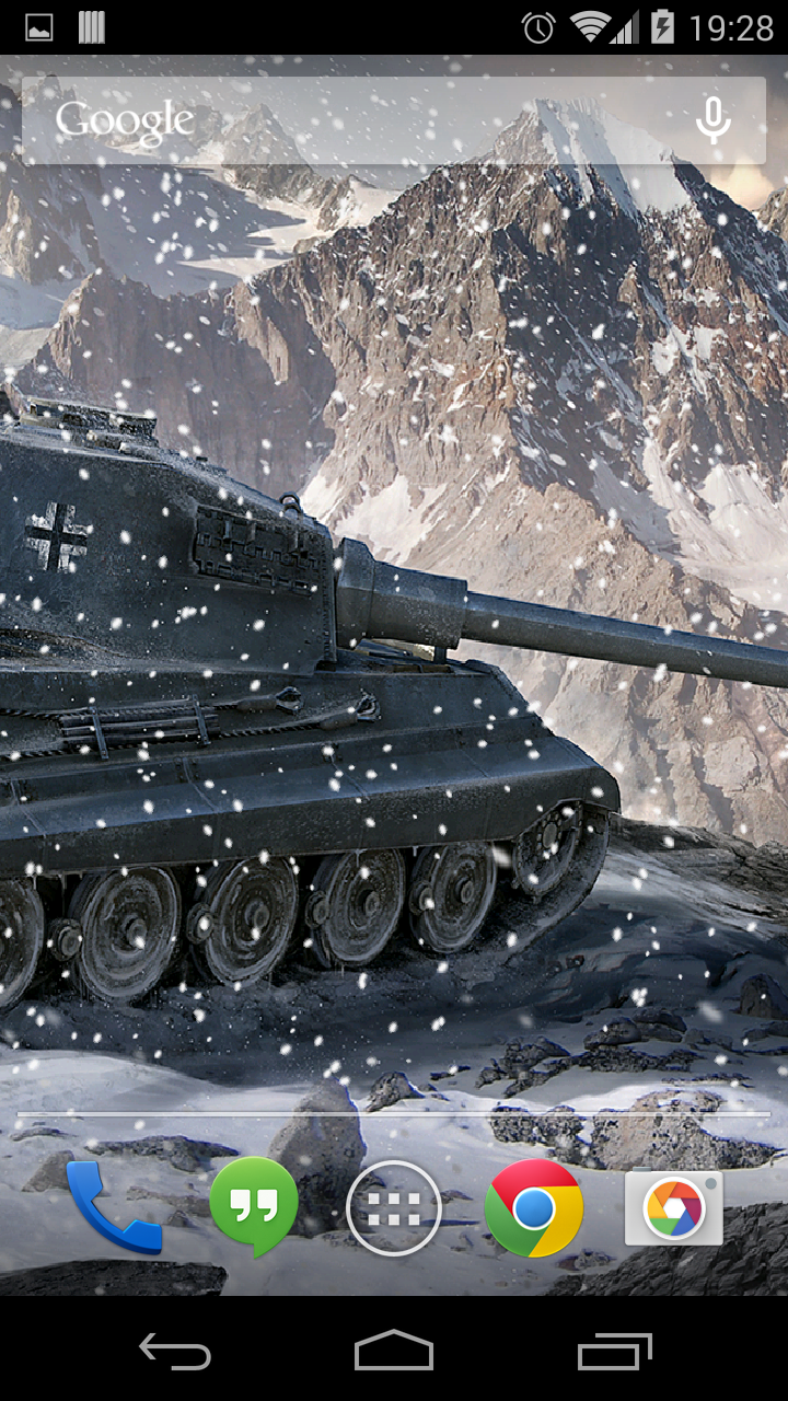 World of Tanks Live Wallpaper Screen 2