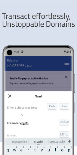 Litewallet: Buy Litecoin Screen 3