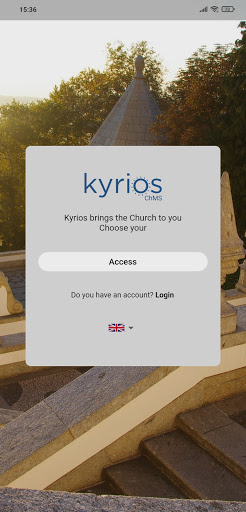 Android application Kyrios ChMS screenshort