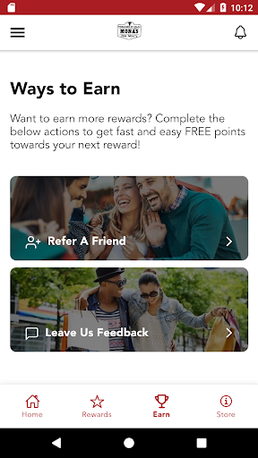 Android application Monas Fine Meats screenshort