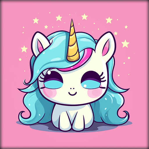 Cute Unicorn logo